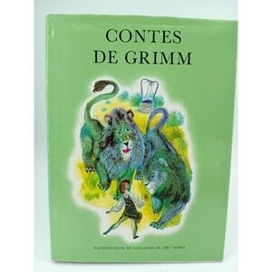 Les Grands Contes de Grimm – Grund 1981 – Hardcover French Children's Tales